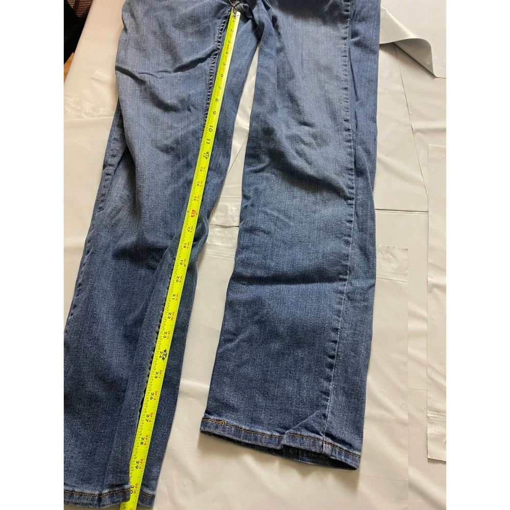 Levis Waterless Mens Blue Jeans W36 L32 Straight Leg‎ Denim Pants